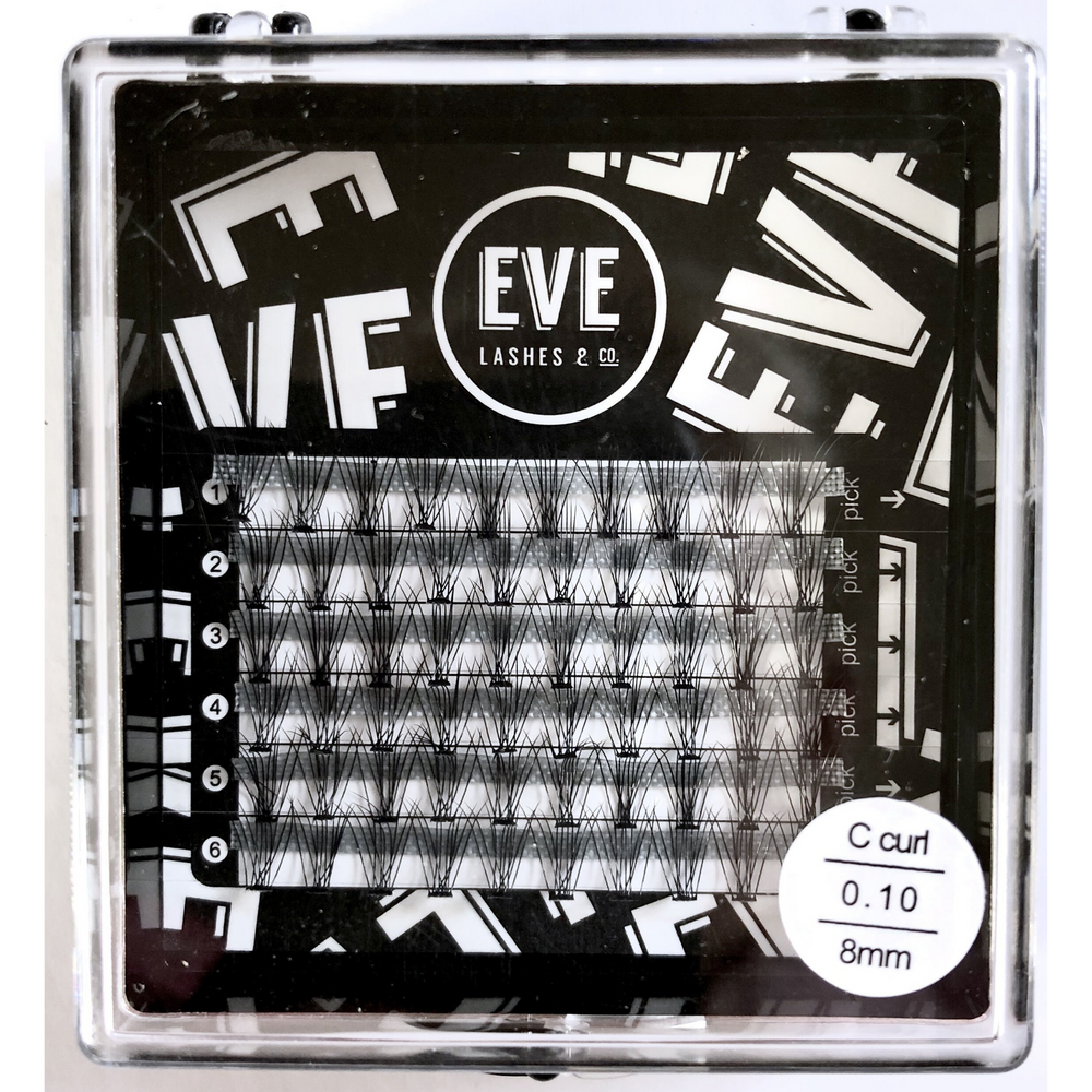 EVE Lashes - Natural Individual Lashes: 8mm
