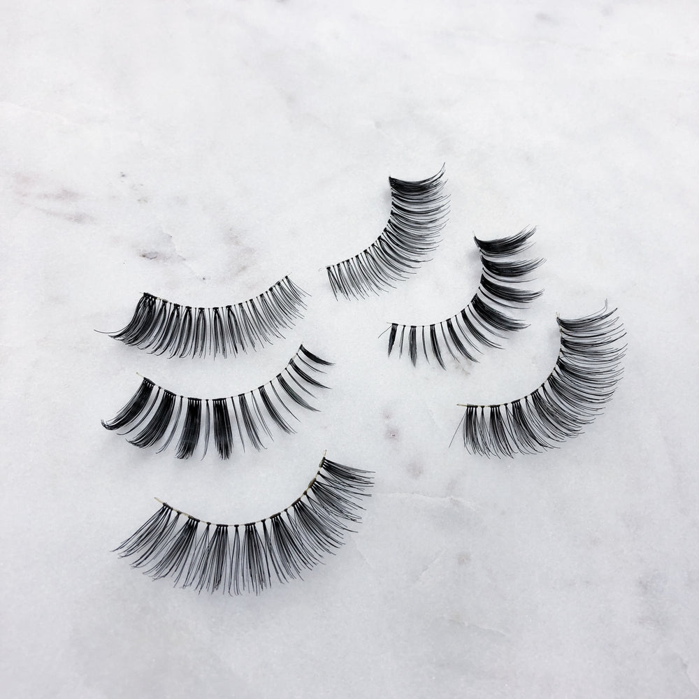 EVE Lashes - x3 Natural Lashes Bundle Pack (Perfect for Beginners)