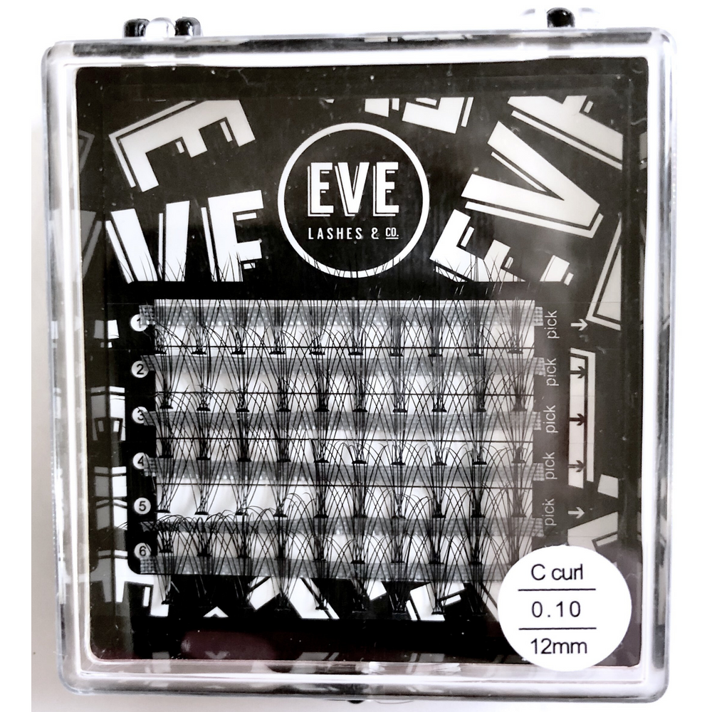 EVE Lashes - Natural Individual Lashes: 12mm